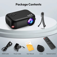 XGODY A10 Mini Projector LED Home Theater Projector Media Player Kids Cinema Gift Compatible USB Smart TV BOX 1080P HD Movie