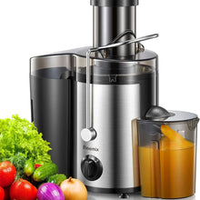 Juicer, Reemix Centrifugal Juicer Machines Whole Fruit and Vegetable 800W, 3-inch Wide Mouth Juicer Extractor with 2 Speeds