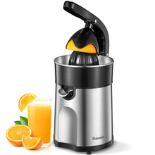 Electric Citrus Juicer Squeezer, Reemix Powerful Electric Orange Juicer With 2 Size Cone, Homemade Citrus Juicer Machine