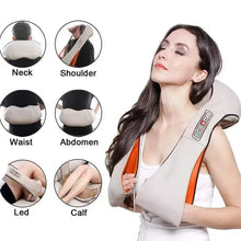 Shiatsu Back Neck Electric Shoulder Massager With Heat Deep Tissue Home