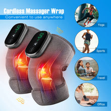 Electric Heating Knee Massager Joint Elbow Knee Pad Shoulder Pad Vibration Knee Shoulder Massage Health Care