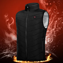 9 Areas Heated Vest Jacket Man Women Thermal Waistcoat Zipper Self Heating Vest USB Electric Heated Jacket for Outdoor Hunting